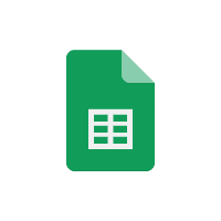 Google Sheets icon